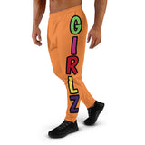 Orange Porchgirlz Multicolor Joggers