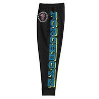 Black Porchboyz Elephant Logo Men's Joggers