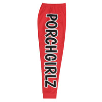 Red Porchgirlz Original Joggers