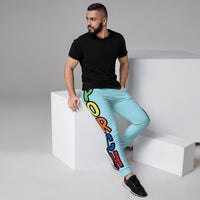 Baby Blue Porchgirlz Multicolored Joggers