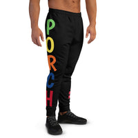 Black Porchgirlz Multicolor  Joggers