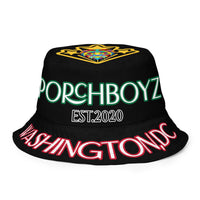 Porchboyz Reversible bucket hat