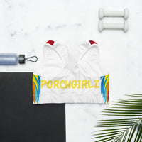 Porchgirlz Lion Face Sports bra