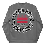 Grey Porchboyz Bomber Jacket