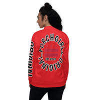 Red Porchgirlz Bomber Jacket