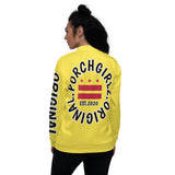 Yellow Porchgirlz Bomber Jacket