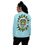 LaBaeBee Blue Porchgirl Original Unisex Bomber Jacket