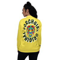 Yellow Porchgirl Original Unisex Bomber Jacket