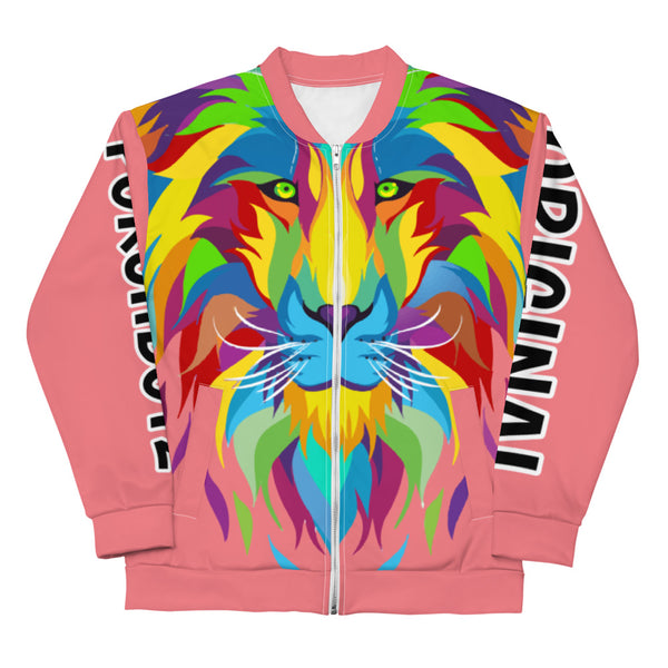 Dark Pink Porchboyz Bomber Jacket