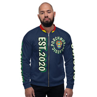 Navy Porchboyz Classic Unisex Bomber Jacket