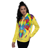 Yellow Porchgirlz Bomber Jacket