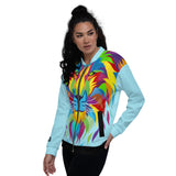 LaBaeBee Blue Porchgirl Original Unisex Bomber Jacket