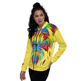 Yellow Porchgirl Original Unisex Bomber Jacket