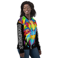 Black Porchgirlz Bomber Jacket