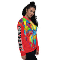 Red Porchgirlz Bomber Jacket