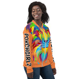 Orange Porchgirlz Bomber Jacket