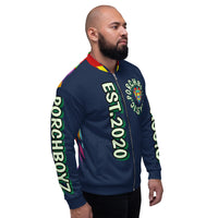 Navy Porchboyz Classic Unisex Bomber Jacket