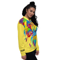 Yellow Porchgirl Original Unisex Bomber Jacket