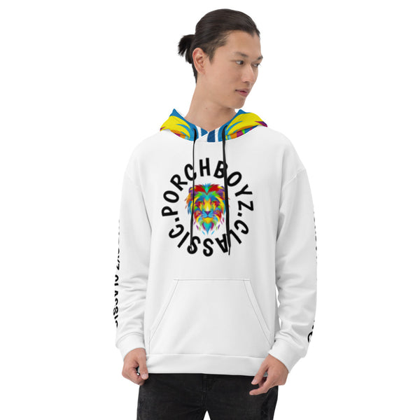 White Porchboyz Classic Hoodie