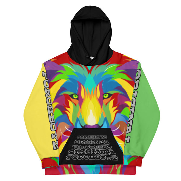 Multi Color Porchboyz Unisex Hoodie