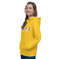 Yellow Porchgirlz Multicolor Unisex Hoodie