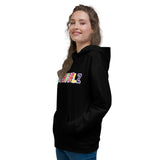 Black Porchgirlz Multicolor Unisex Hoodie