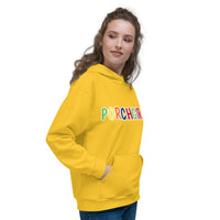 Yellow Porchgirlz Multicolor Unisex Hoodie