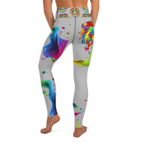 PORCHGIRLZ(LOGO/PAINT SPLATTER)2.0 GRE Yoga Leggings