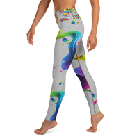 PORCHGIRLZ(LOGO/PAINT SPLATTER)2.0 GRE Yoga Leggings