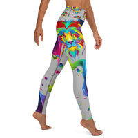 PORCHGIRLZ(LOGO/PAINT SPLATTER)2.0 GRE Yoga Leggings