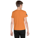 Unisex Orange Youth crew neck t-shirt
