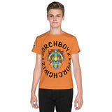 Unisex Orange Youth crew neck t-shirt