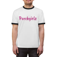 Porchgirlz Unisex Ringer Tee