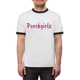 Porchgirlz Unisex Ringer Tee