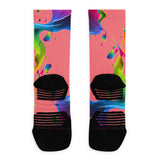 PB/PG (PINK) Basketball socks