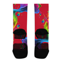 PB/PG (RED) Basketball socks