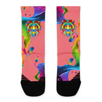 PB/PG (PINK) Basketball socks