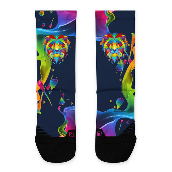 PB/PG (NAVY) Basketball socks