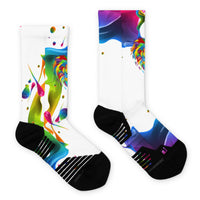 PB/PG (WHITE) Basketball socks