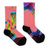 PB/PG (PINK) Basketball socks