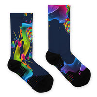 PB/PG (NAVY) Basketball socks