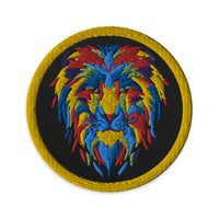 PORCHBOYZ PORCHGIRLZ LION HAD LOGO Embroidered patches