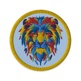 PORCHBOYZ PORCHGIRLZ LION HAD LOGO Embroidered patches