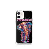 Pink Porchgirlz Elephant iPhone Case