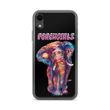 Pink Porchgirlz Elephant iPhone Case
