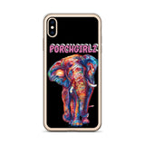 Pink Porchgirlz Elephant iPhone Case