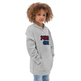 PORCHGIRLZ(BLK/PNK/SKY BLUE) Kids fleece hoodie