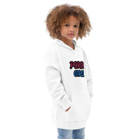 PORCHGIRLZ(BLK/PNK/SKY BLUE) Kids fleece hoodie