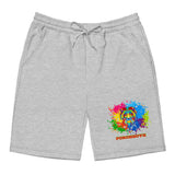 PORCHBOYZ PAINT SPLATTER Men's fleece shorts
