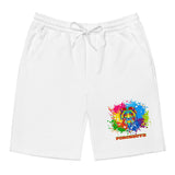 PORCHBOYZ PAINT SPLATTER Men's fleece shorts